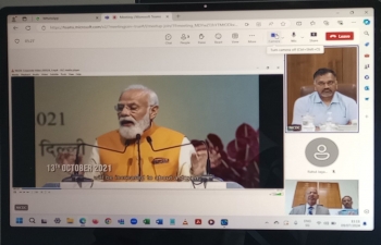 Ambassador Mridul Kumar attended a Virtual Conference (VC) with CEO & MD of National Industrial Corridor Development Programme (NIDCL) Limited on 09 July 2024.